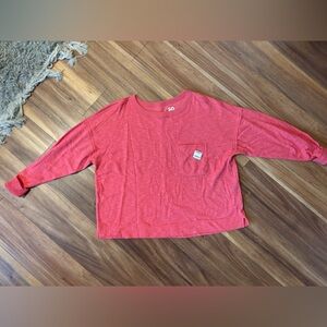SO Kids Coral Long Sleeve Tee